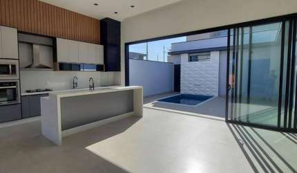 Casa de Condomínio para venda em Loteamento Park Gran Reserve de 190.00m² com 3 Quartos, 3 Suites e 4 Garagens