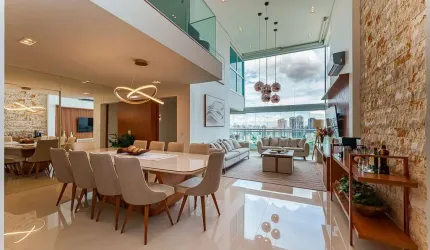 Apartamento tipo para venda com 3 quartos, sendo 3 suítes, 197m²