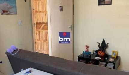 Apartamento à venda em Praia Grande, Solemar, com 1 quarto, com 39 m²