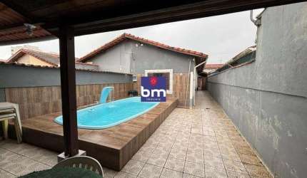 Casa à venda em Mongaguá, Agenor de Campos, com 2 quartos, com 109.49 m²