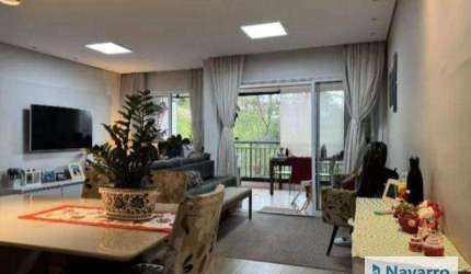 Apartamento com 2 dormitórios à venda, 77 m² por R$ 640.000 - Vila Andrade - São Paulo/SP