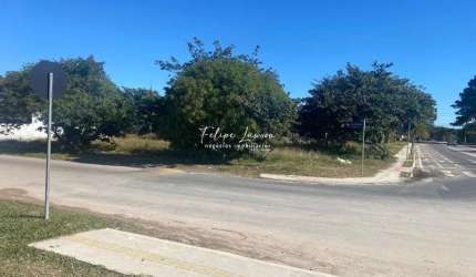 Terreno de esquina rua santo angelo 375m² no laranjal