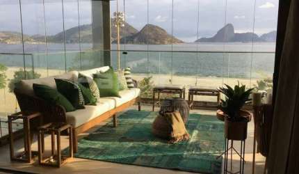 The One Residence -  Vista deslumbrante mar, totalmente montado e decorado com requinte e sofisticação