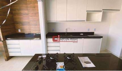 Apartamento com 2 dormitórios e 2 suítes, 83 m² - venda por R$ 545.300 ou aluguel por R$ 3.478/mês - Nova Jaguariúna - Jaguariúna/SP