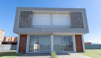 Casa em condomínio fechado com 3 quartos à venda na Rs 389, Estrada do Mar, 27, Santorini, Xangri-Lá por R$ 750.000