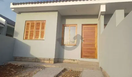 Casa geminada com 2 dormitórios à venda, 43 m² por R$ 215.000 - Esmeralda - Santa Cruz do Sul/RS