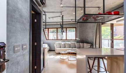 Sensacional apartamento tipo para venda com 1 quarto, sendo 1 suíte, 49m²