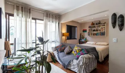 Deslumbrante apartamento tipo para venda com 1 quarto, 54m²