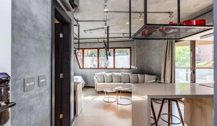 Sensacional apartamento tipo para venda com 1 quarto, sendo 1 suíte, 49m²