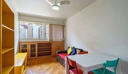 Aconchegante apartamento tipo para venda com 1 quarto, 48m²
