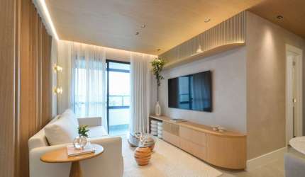 Agradável apartamento tipo para venda com 2 quartos, sendo 1 suíte, 65m²