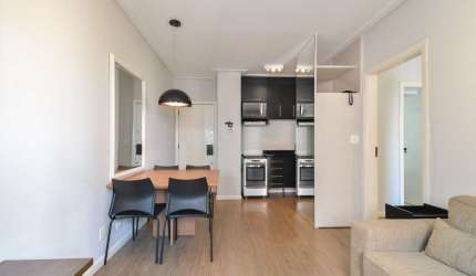 Atraente apartamento tipo para venda com 1 quarto, sendo 1 suíte, 50m²