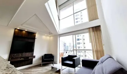 Sensacional duplex para venda com 1 quarto, sendo 1 suíte, 57m²