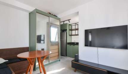 Confortável apartamento tipo para venda, 24m²