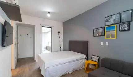 Imperdível apartamento tipo para venda com 1 quarto, 43m²
