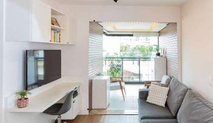 Deslumbrante apartamento tipo para venda com 1 quarto, 42m²