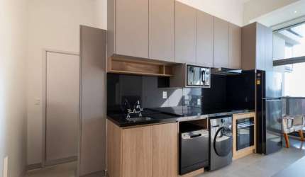 Versátil studio para venda com 1 quarto, 39m²