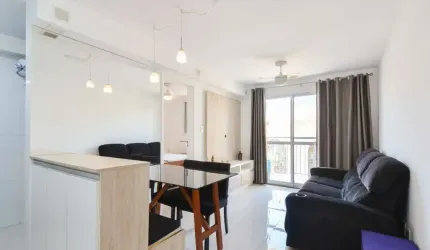 Excelente apartamento tipo para venda com 1 quarto, sendo 1 suíte, 38m²