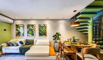 Versátil casa tipo para venda com 2 quartos, sendo 1 suíte, 85m²
