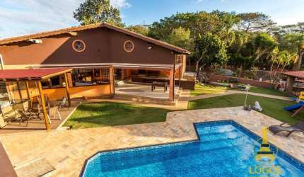 Chácara com 6 dormitórios à venda, 1500 m² por R$ 2.000.000,00 - Nova Suíça - Piracaia/SP
