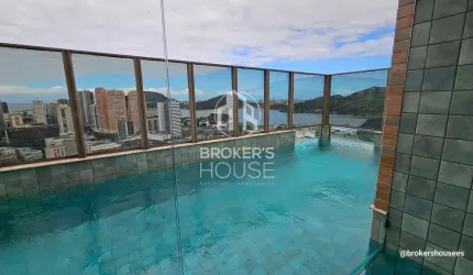 Apartamento à venda, 2 quartos/suite - andar alto -  Praia do Suá, Vitória, ES