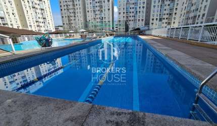 Apartamento à venda 3 quartos, mobiliado com 2 vagas de garagem - lazer completo, Valparaíso, Serra