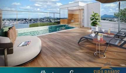LANÇAMENTO FRENTE PARA O MAR 3 QUARTOS (2 SUÍTES) RESIDENCIAL SOLAR DA PRAIA - PRAINHA - MUQUIÇABA, GUARAPARI/ES
