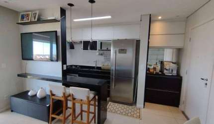 Apartamento com 3 dormitórios à venda, 77 m² por R$ 700.000,00 - Condomínio Nova Nação América - Bauru/SP
