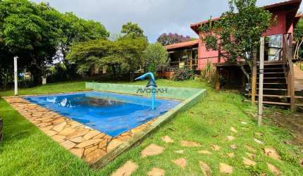 Linda chácara à venda em Brumadinho, condomínio Quintas do Rio Manso.