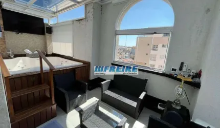 Cobertura com 2 dormitórios à venda, 145 m² por R$ 1.200.000,00 - Olímpico - São Caetano do Sul/SP