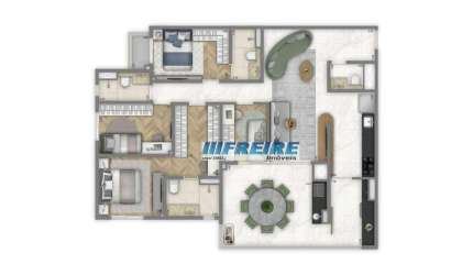 Apartamento à venda, 126 m² por R$ 1.310.000,00 - Jardim - Santo André/SP