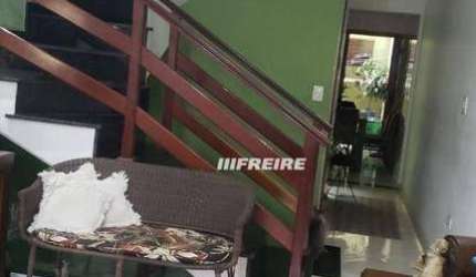 Sobrado com 3 dormitórios à venda, 114 m² por R$ 532.000,00 - Jardim Progresso - Santo André/SP