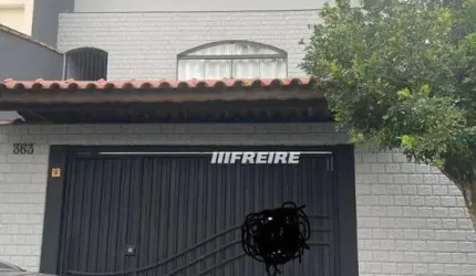 Sobrado com 3 dormitórios à venda, 263 m² por R$ 720.000,00 - Jardim Rina - Santo André/SP
