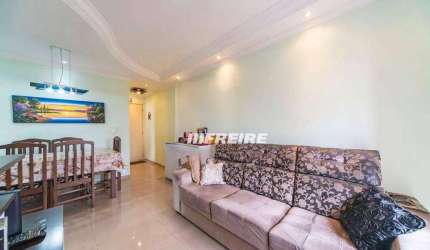 Apartamento com 3 dormitórios à venda, 59 m² por R$ 360.000,00 - Vila Homero Thon - Santo André/SP
