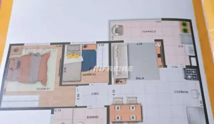 Apartamento com 2 dormitórios à venda, 41 m² por R$ 500.000 - Campestre - Santo André/SP