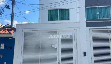 Sobrado com 3 dormitórios à venda, 138 m² por R$ 765.000,00 - Vila Pires - Santo André/SP