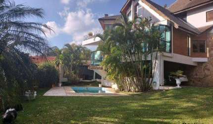 Casa com 4 dormitórios - 2 suítes - varanda - piscina  -  Aldeia da Serra  -  Barueri