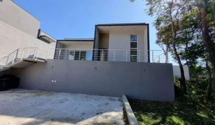 Casa nova térrea com quintal e 3 dormitórios à venda, 104 m², Condominio Fechado - Parque Rizzo II - Cotia/SP