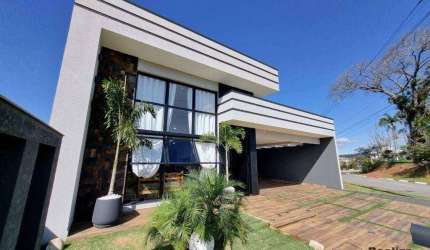 Casa moderna térrea e isolada com 3 quartos à venda, 200 m² por R$ 1.450.000 - Reserva Paineiras - Vargem Grande Paulista/SP