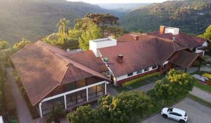 Casa em condomínio fechado com 3 quartos à venda na Rua Das Alfazemas, 111, Alphaville, Gramado por R$ 3.500.000