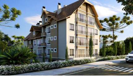 Apartamento com 1 quarto à venda na Merano, 200, Tirol, Gramado por R$ 650.000