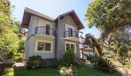 Casa em condomínio fechado com 3 quartos à venda na Hipólito José da Costa, 35, Lagos de Gramado, Gramado por R$ 2.300.000