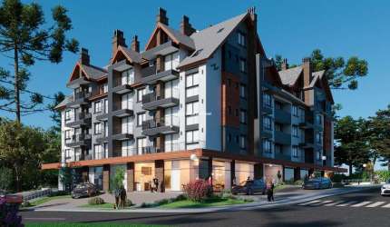 Apartamento com 2 quartos à venda na Vereador Floriano Petersen, 611, Casa Grande, Gramado por R$ 989.365