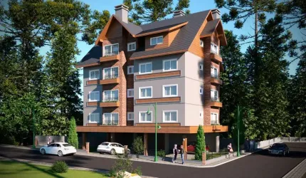 Apartamento com 2 quartos à venda na Rua Augusto Zatti, 385, Centro, Gramado por R$ 1.800.000