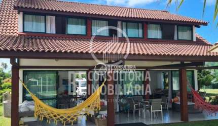 Casa de Alto Padrão 200m² com 4 quartos em condomínio fechado em Enseadinha/Serrambi