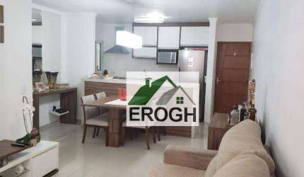 Cobertura com 3 dormitórios à venda, 170 m² por R$ 700.000,00 - Campestre - Santo André/SP