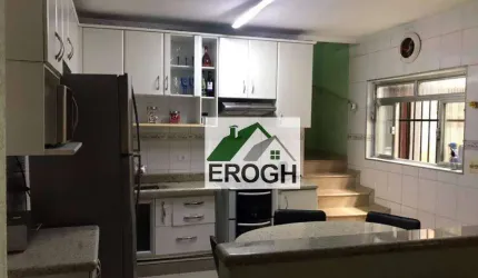 Sobrado com 3 dormitórios à venda, 218 m² por R$ 680.000,00 - Vila Palmares - Santo André/SP