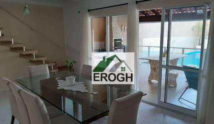 Sobrado com 5 dormitórios à venda, 320 m² por R$ 870.000,00 - Parque Jequitiba - Itanhaém/SP