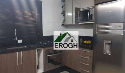 Sobrado com 3 dormitórios à venda, 264 m² por R$ 750.000,00 - Parque Marajoara - Santo André/SP