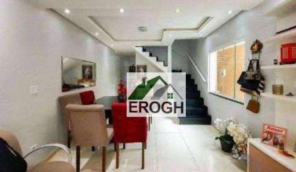 Sobrado com 3 dormitórios à venda, 184 m² por R$ 795.000,00 - Jardim Bartira - São Bernardo do Campo/SP